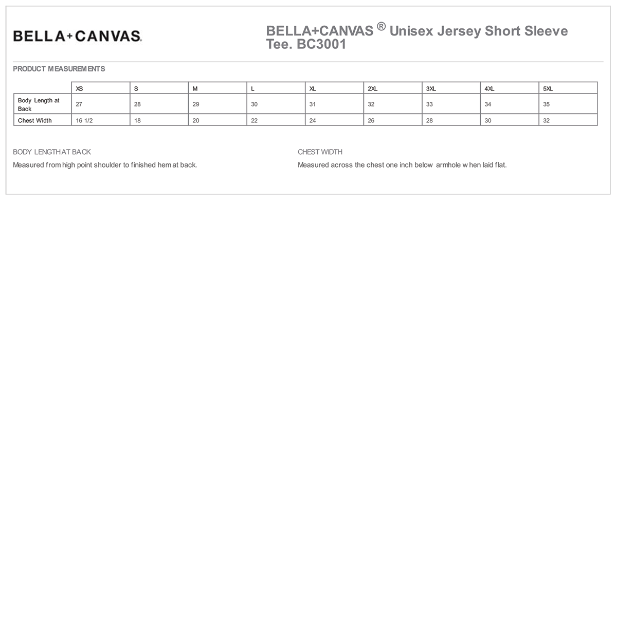 Men's Bella+Canvas Jersey Short Sleeve Tee
