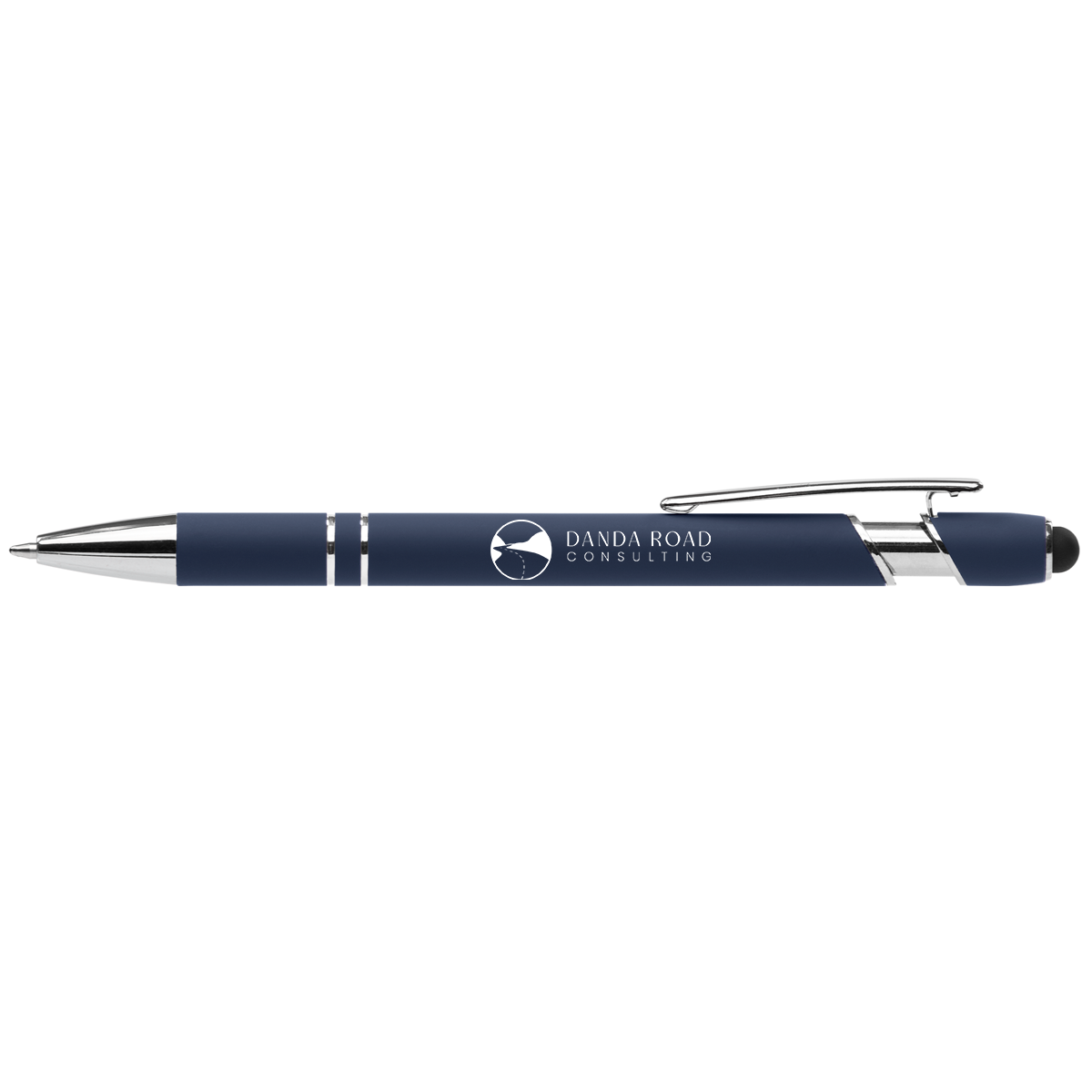 Ellipse Softy Recycled Aluminum Pen w/ Stylus + Anti-Fraud Ink