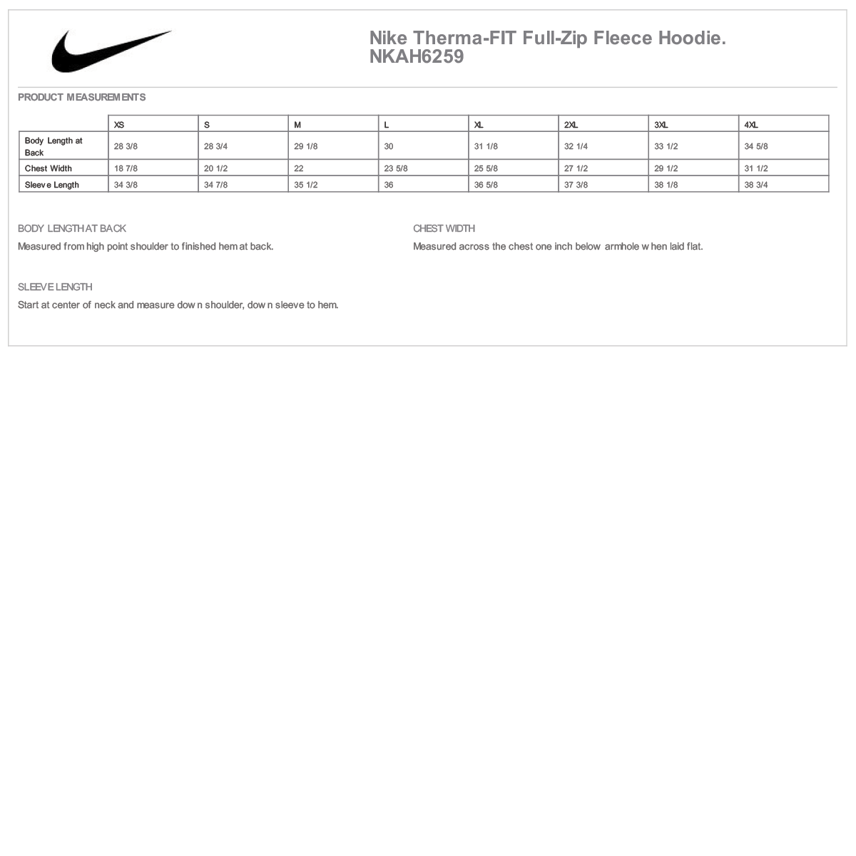 Unisex Nike Therma-FIT Full-Zip Fleece Hoodie